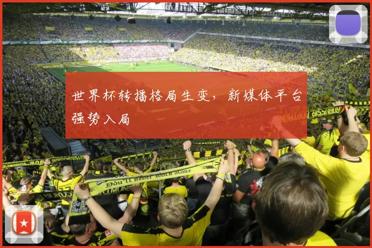 世界杯转播格局生变，新媒体平台强势入局