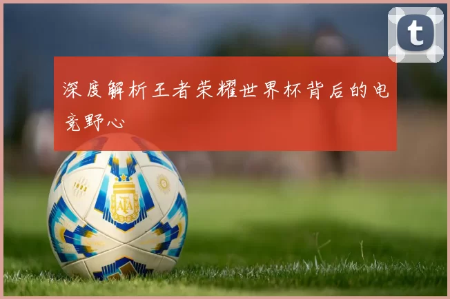 深度解析王者荣耀世界杯背后的电竞野心