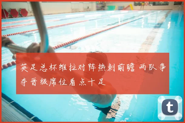 英足总杯维拉对阵热刺前瞻 两队争夺晋级席位看点十足
