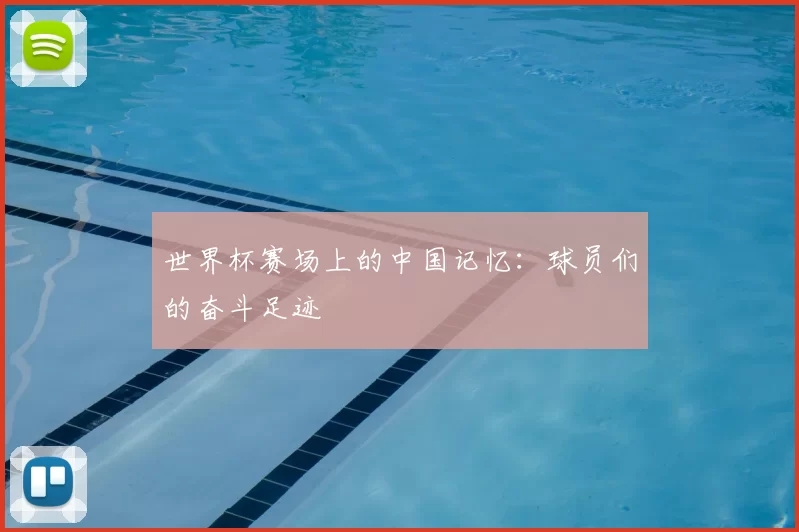 世界杯赛场上的中国记忆：球员们的奋斗足迹