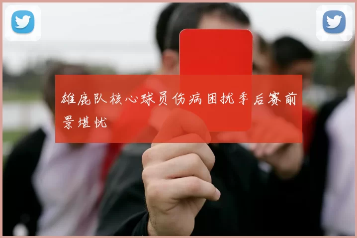 雄鹿队核心球员伤病困扰季后赛前景堪忧